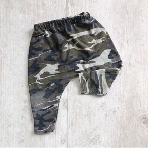 Camo Camouflage baby harem pants 3-6 months